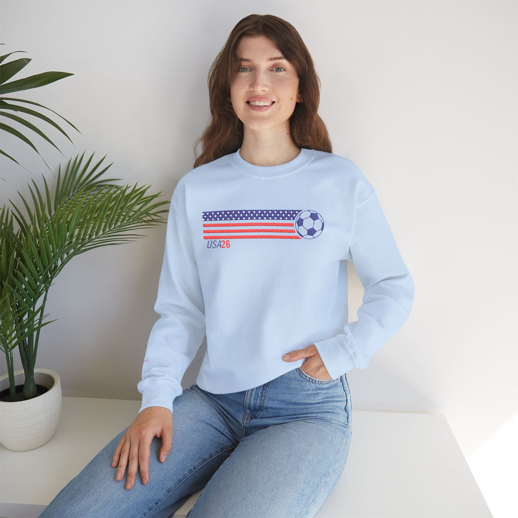USA26 Embroidered Pullover