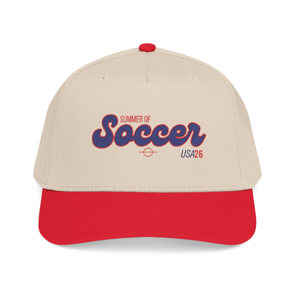 Summer of Soccer Duotone Cap (Red)
