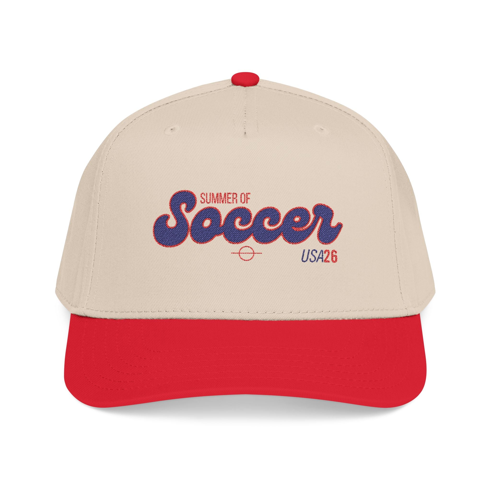 Summer of Soccer Duotone Cap (Red)