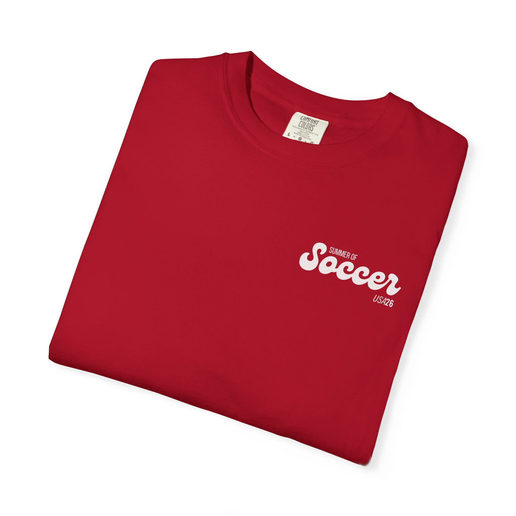 Summer of Soccer Tee (Red or Blue)
