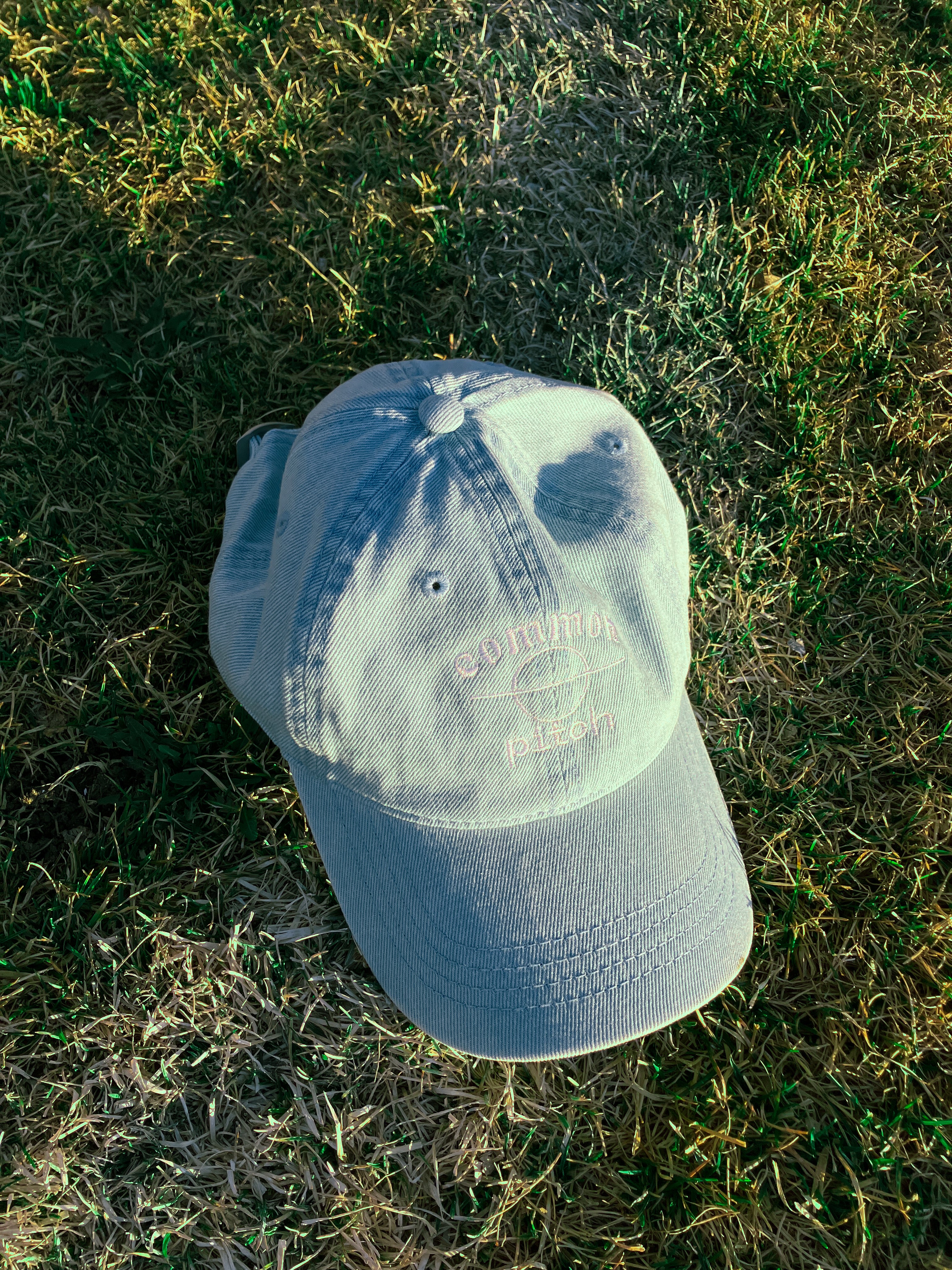 Common Pitch Logo Denim Cap