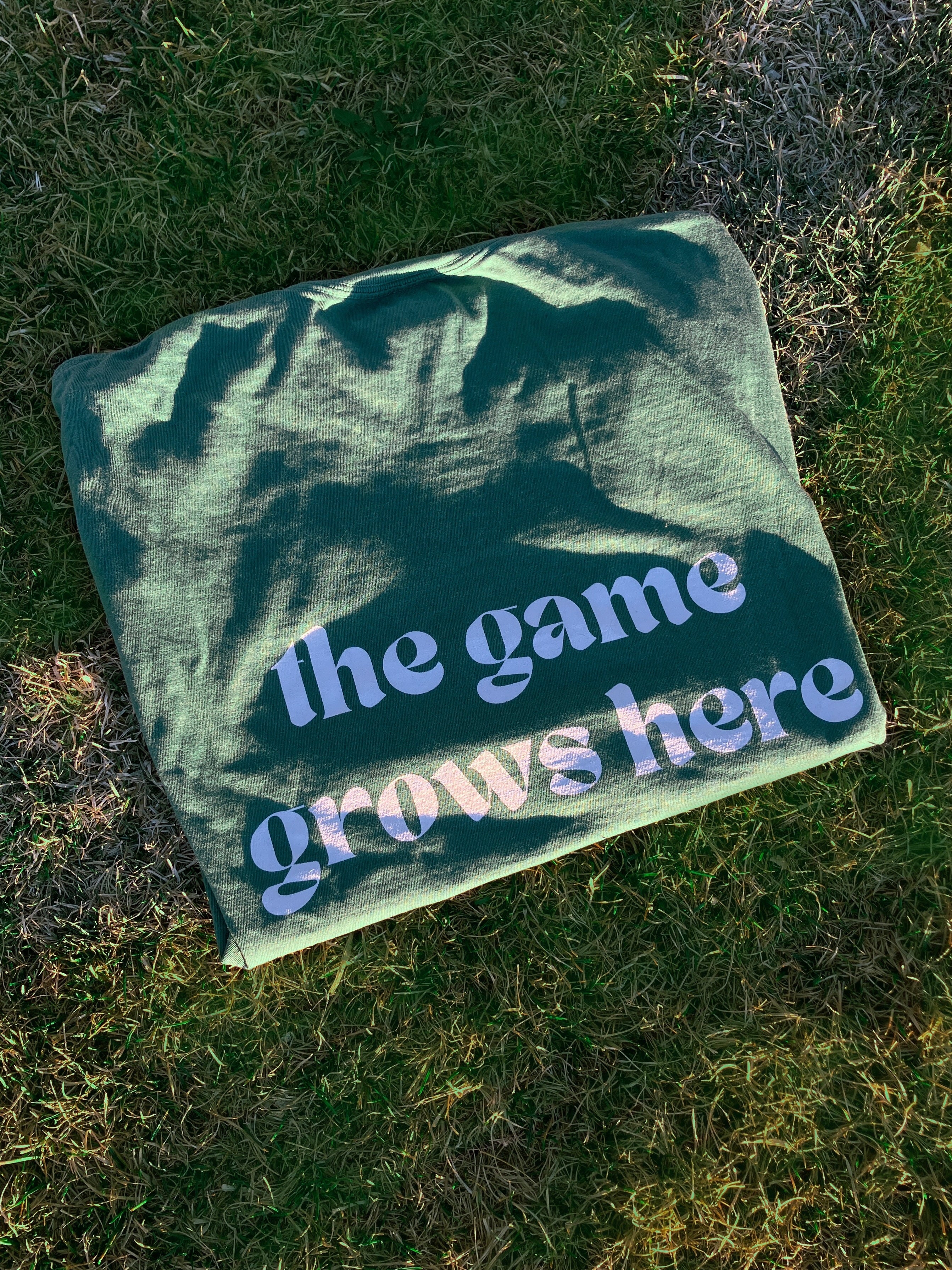 The Game Grows Here Tee