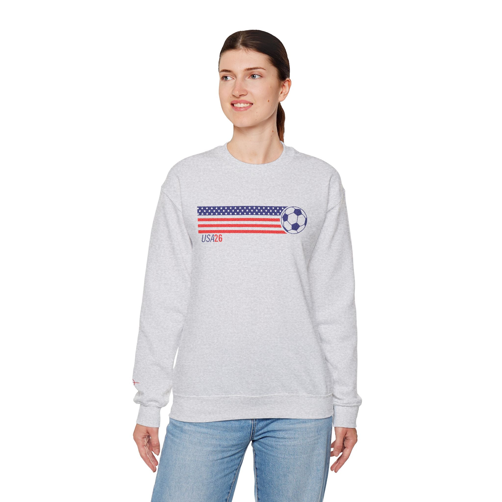 USA26 Embroidered Pullover
