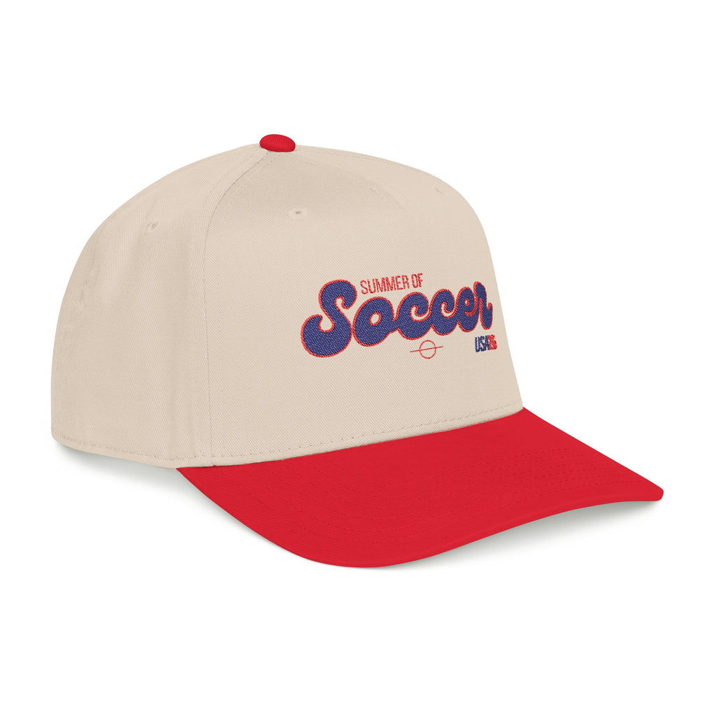 Summer of Soccer Duotone Cap (Red)