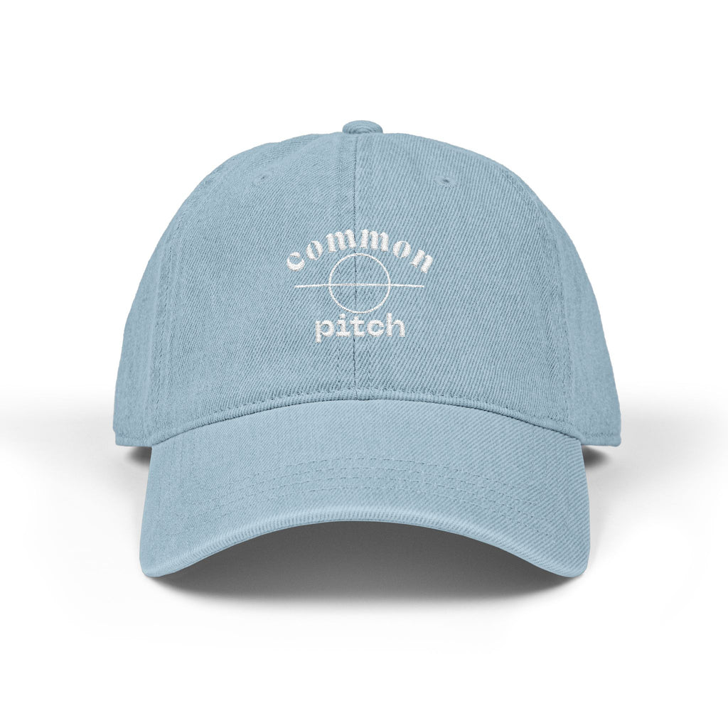 Common Pitch Logo Denim Cap