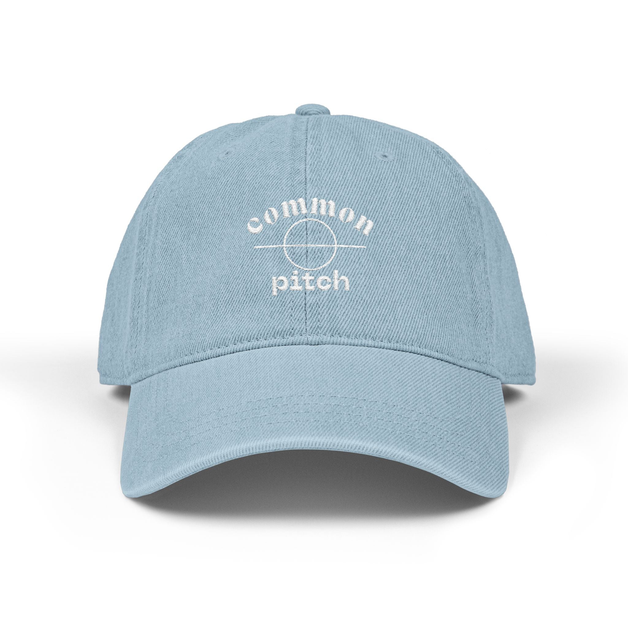 Common Pitch Logo Denim Cap