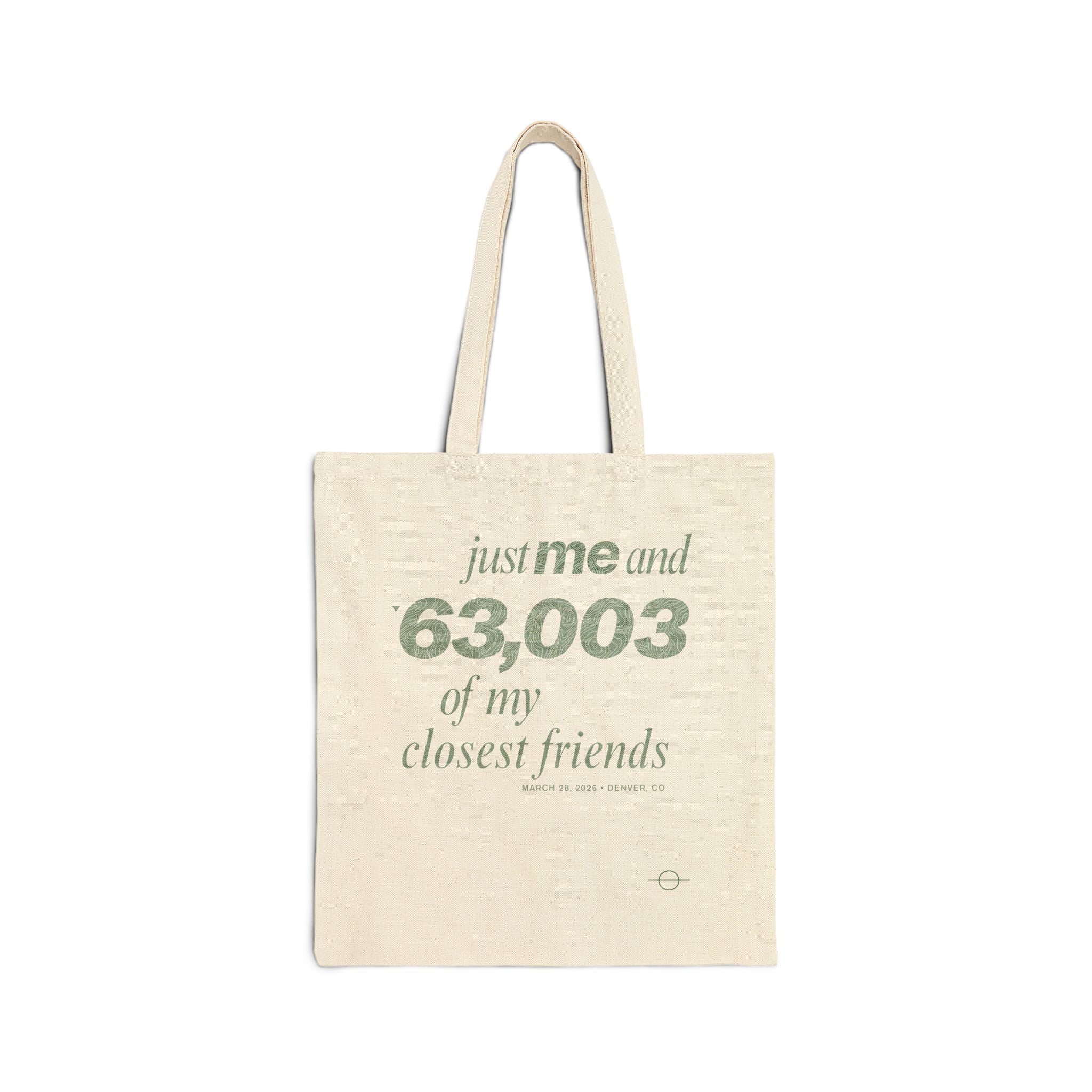 63,003 Friends Tote