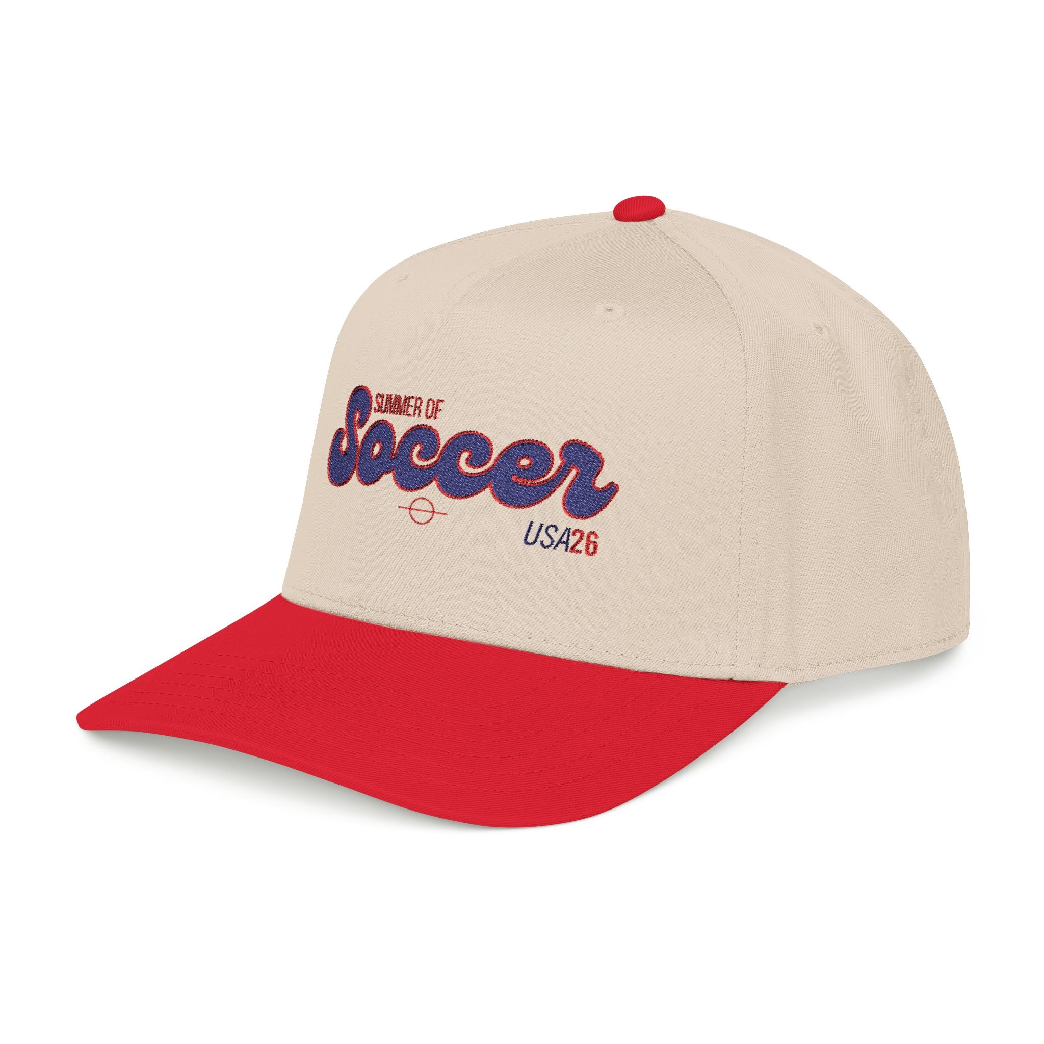 Summer of Soccer Duotone Cap (Red)